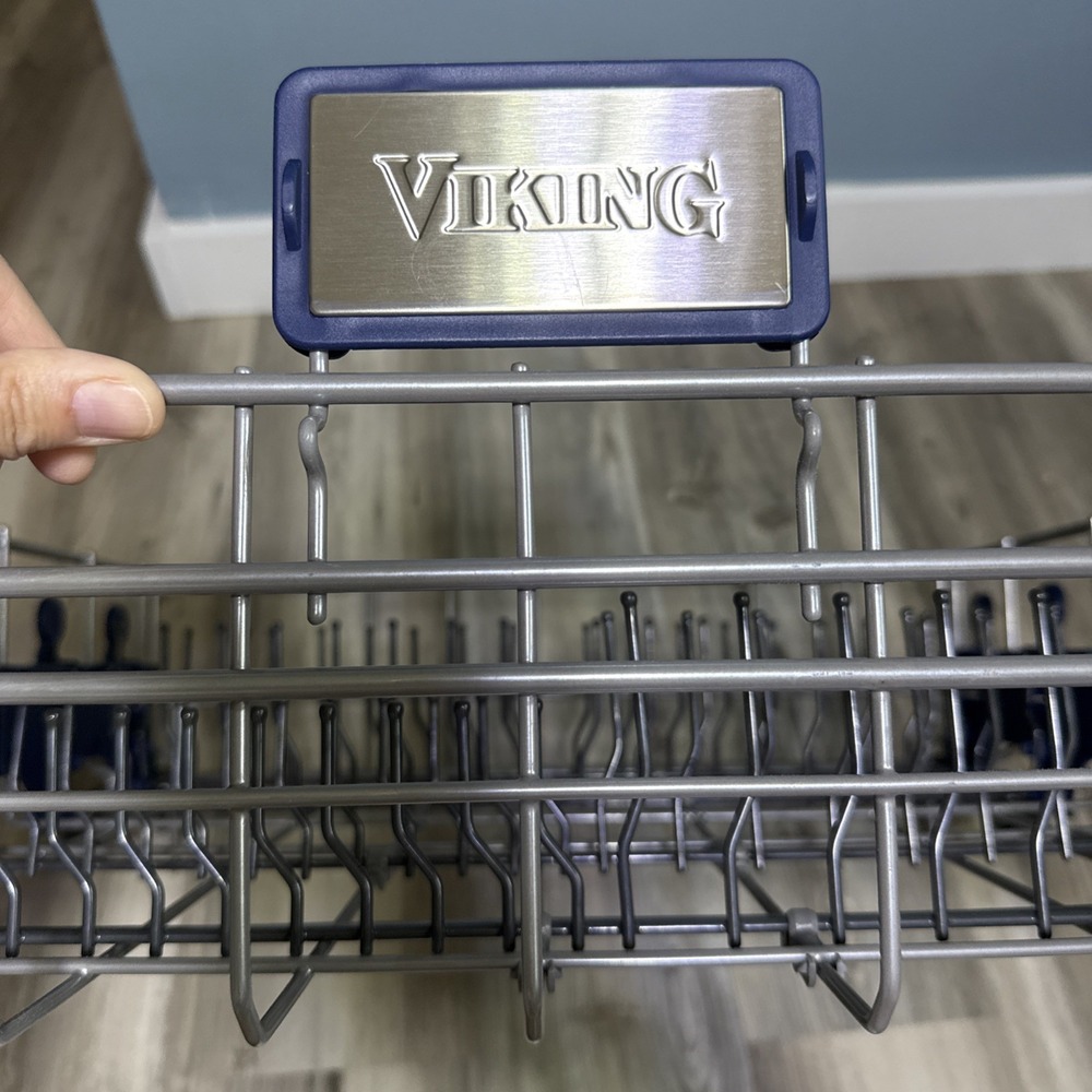 OEM Viking Dishwasher Lower Rack Basket Assembly VDW302 FDW302 Gray Complete - Picture 10 of 11
